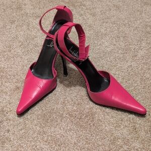 Luichiny Hot Pink Women's Heels